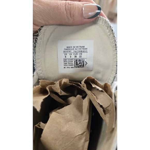 Converse Chuck Taylor All Star Lift Platform Leather High Top - Women's 5 - Picture 7 of 8